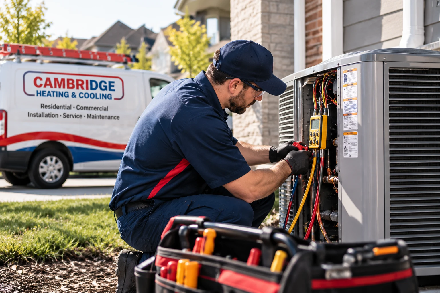 Cambridge Heating and Cooling service professionals