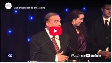 Original Cambridge Heating and Cooling award ceremony screenshot
